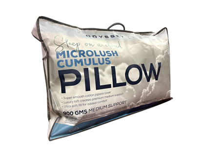 Microlush Cumulus Pillow 900gms - Odyssey