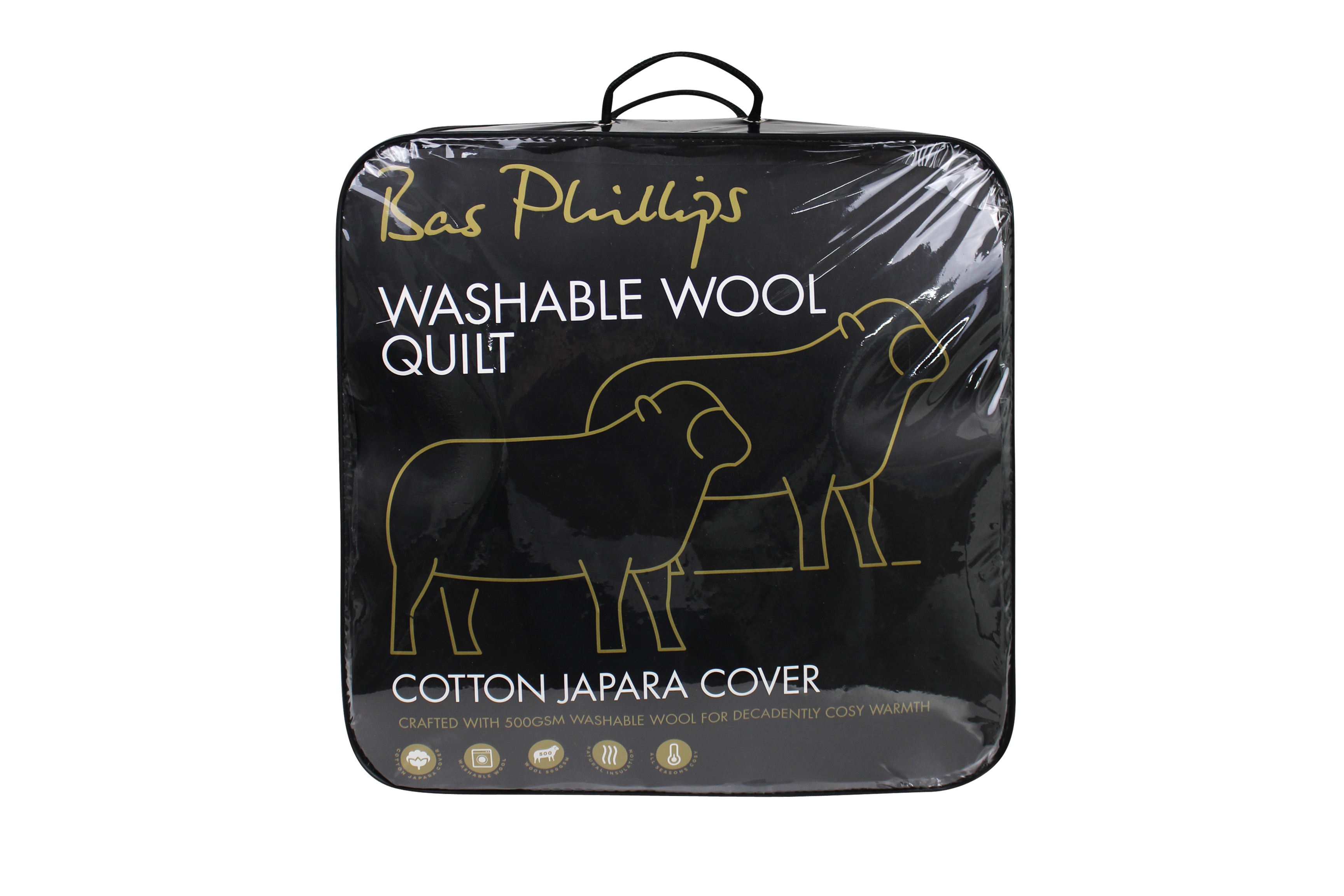 Washable Wool Quilt 500gsm  - Bas Phillips