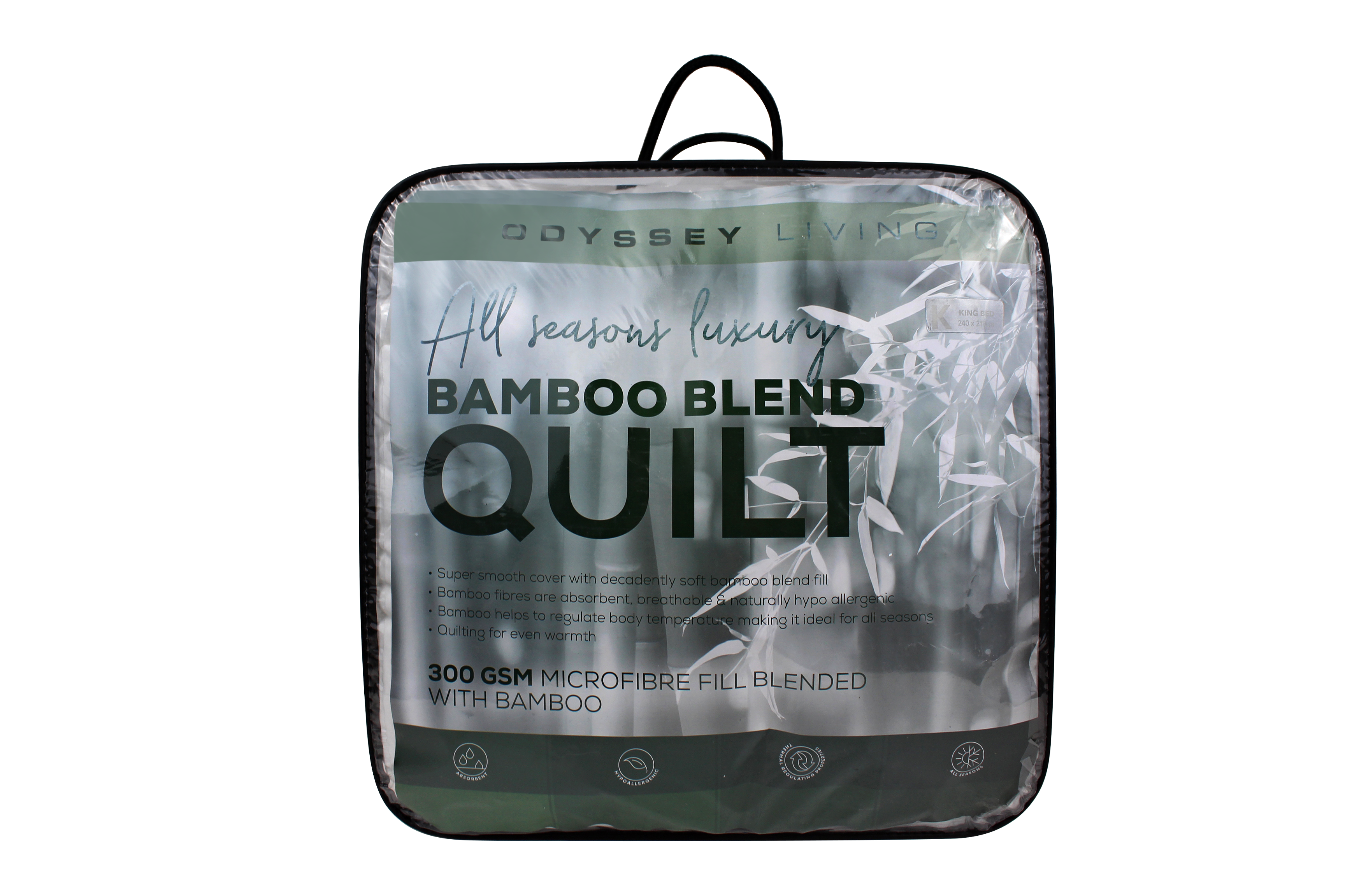 Microlush Bamboo Blend Quilt 300gsm  - Odyssey