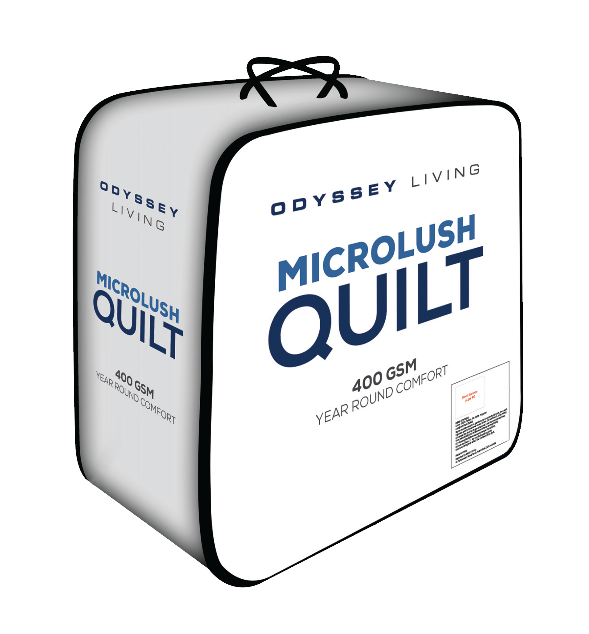 Microlush Cummulus Quilt 400gsm - Odyssey