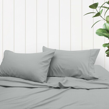 Thermal Flannel Sheet Set - Pale Grey - Odyssey