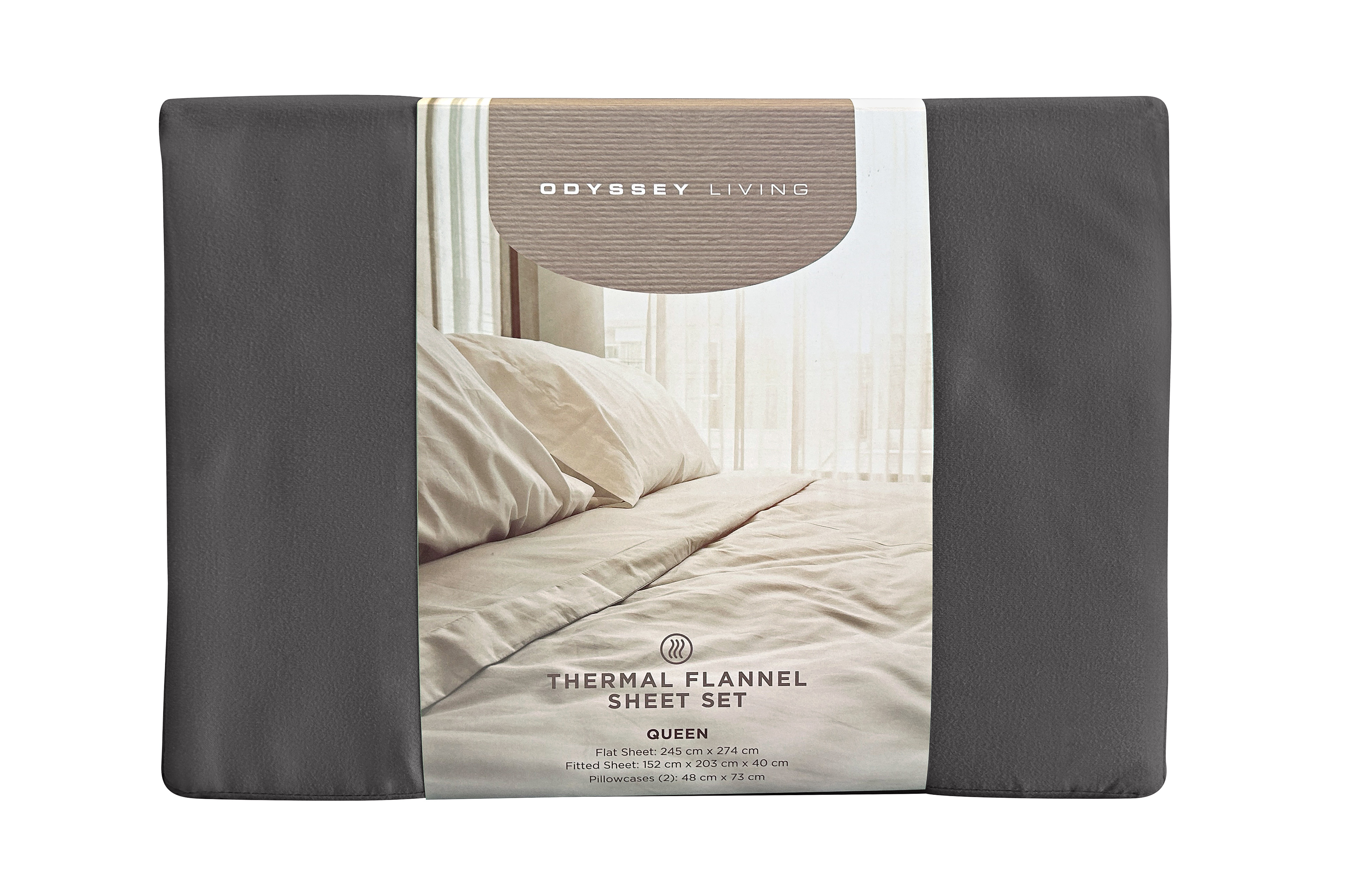 Thermal Flannel Sheet Set - Night Sky - Odyssey
