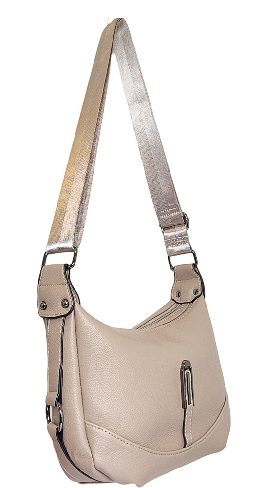 Elegant Handbag 8351-E Beige