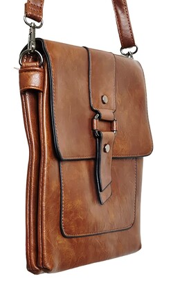 Trendy Crossbody Bag 1333-C Coffee