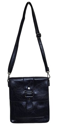 Trendy Crossbody Bag 1333-D Navy Blue