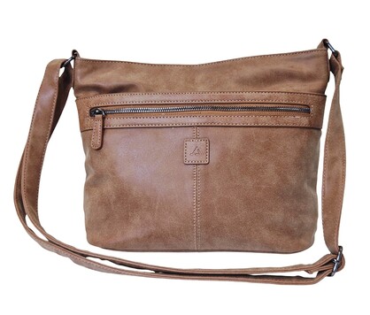 Modern Crossbody Bag 3101-A Tan
