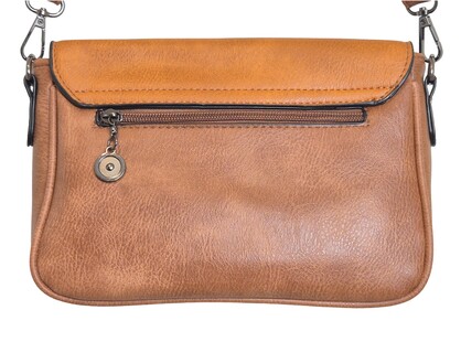 Modern Crossbody Bag 7380-C Coffee/Brown