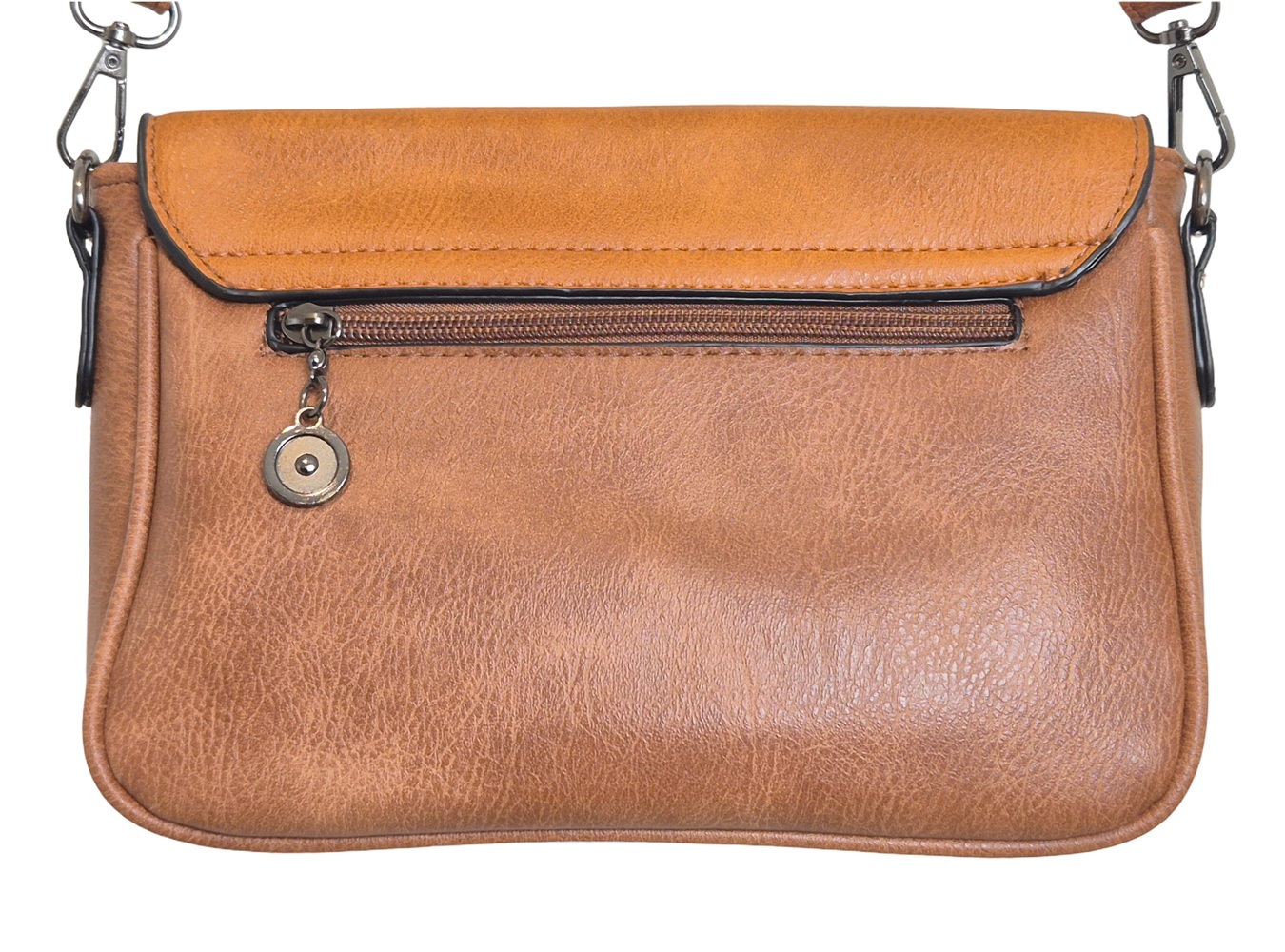 Modern Crossbody Bag 7380-C Coffee/Brown