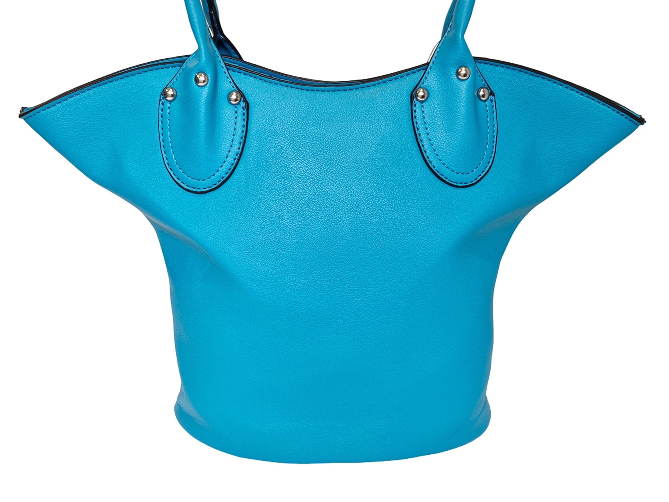 Elegant Flower Handbag 1030-D Blue