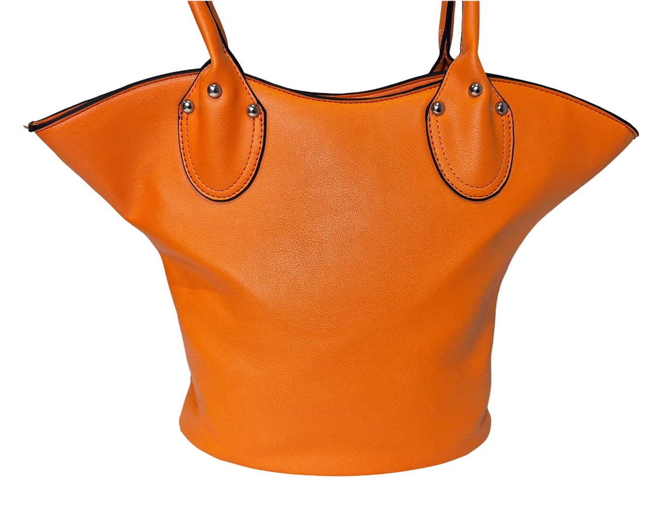 Elegant Flower Handbag 1030-E Orange