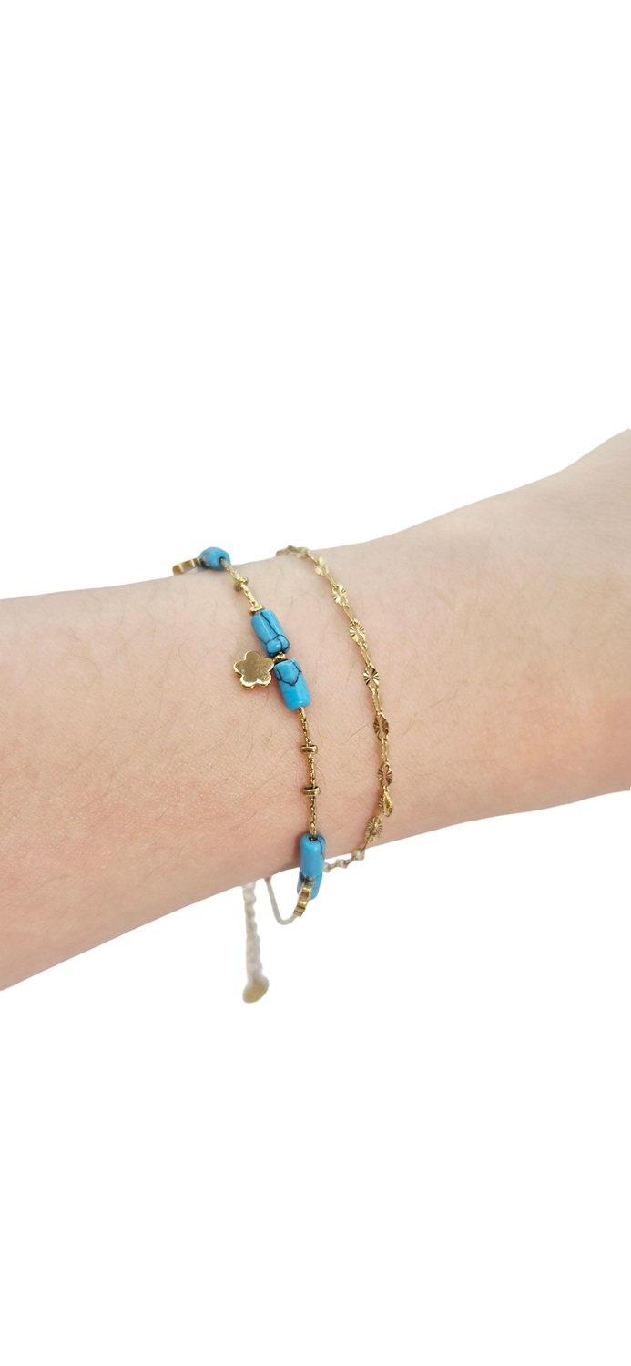 Turquoise Bloom Bracelet JB8963