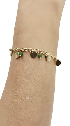 Emerald Charm Bracelet JB6671