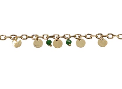 Emerald Charm Bracelet JB6671