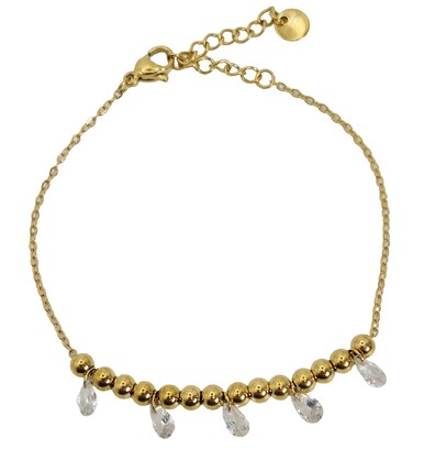 Golden Dewdrop Bracelet JB9357