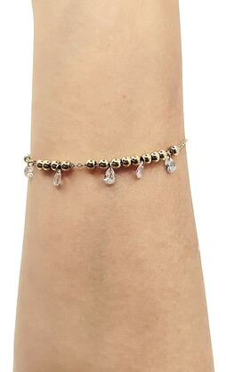 Golden Dewdrop Bracelet JB9357