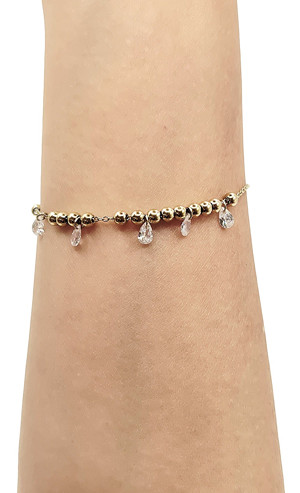 Golden Dewdrop Bracelet JB9357
