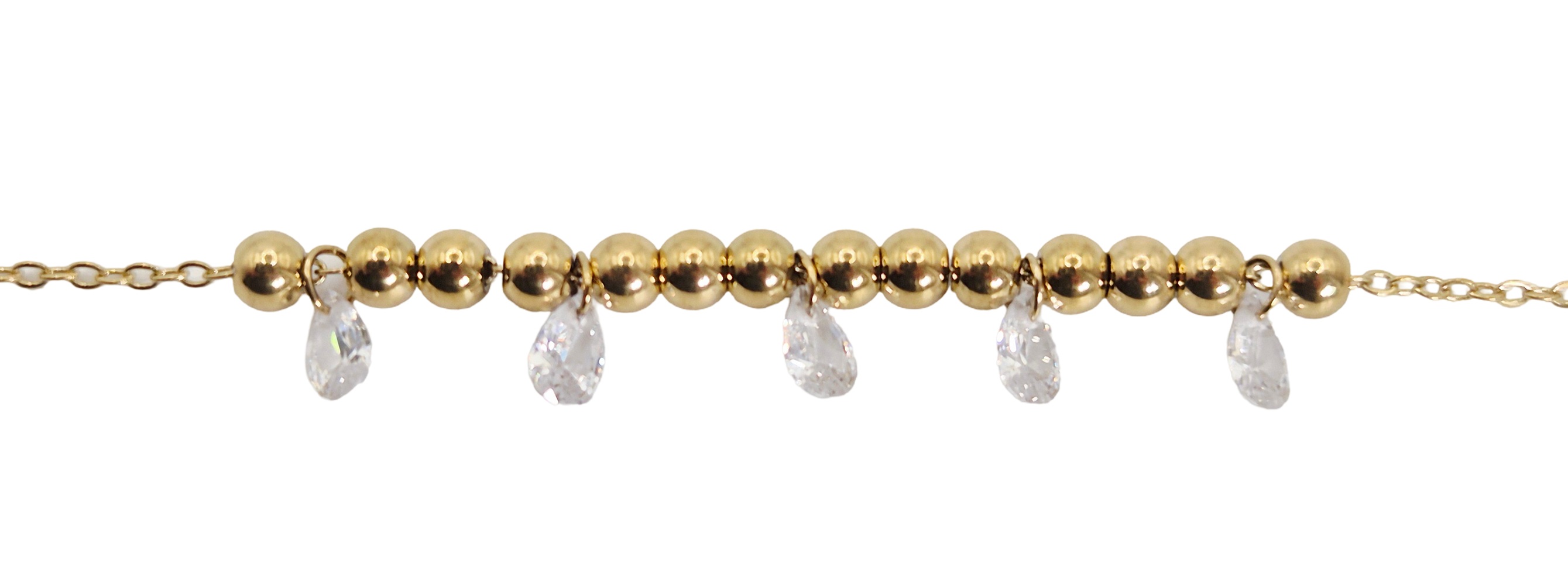Golden Dewdrop Bracelet JB9357