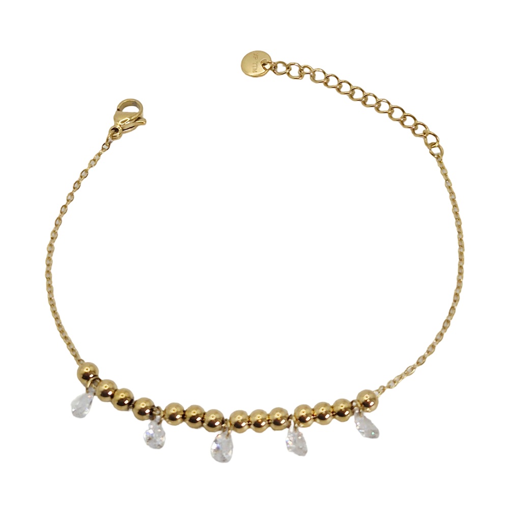Golden Dewdrop Bracelet JB9357