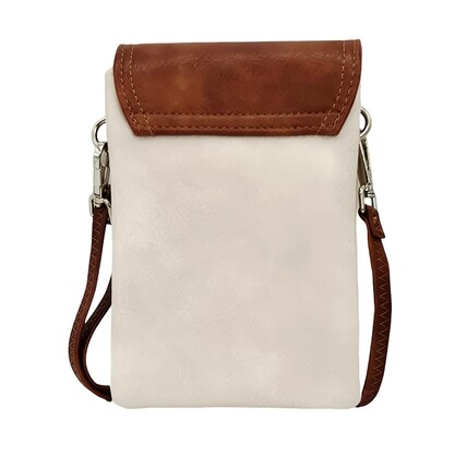 Trail Crossbody Bag HCL003-A White/Brown