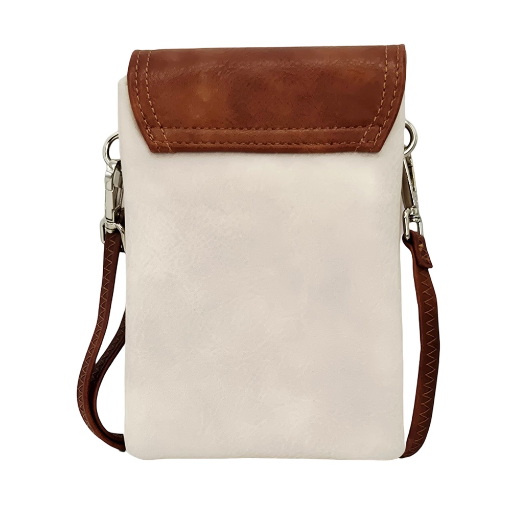 Trail Crossbody Bag HCL003-A White/Brown