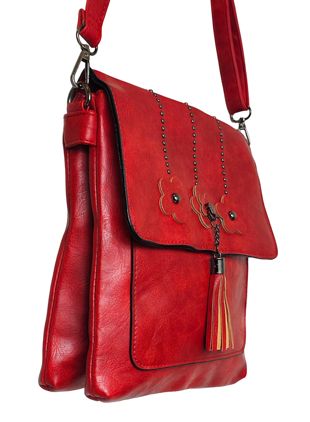 Scarlet Bloom Crossbody Bag 1311-A