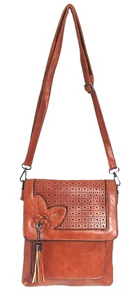 Amber Leaf Crossbody Bag 1310-C Coffee
