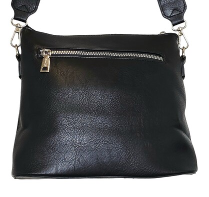 Onyx Tassel Crossbody Bag HCL001-B Black