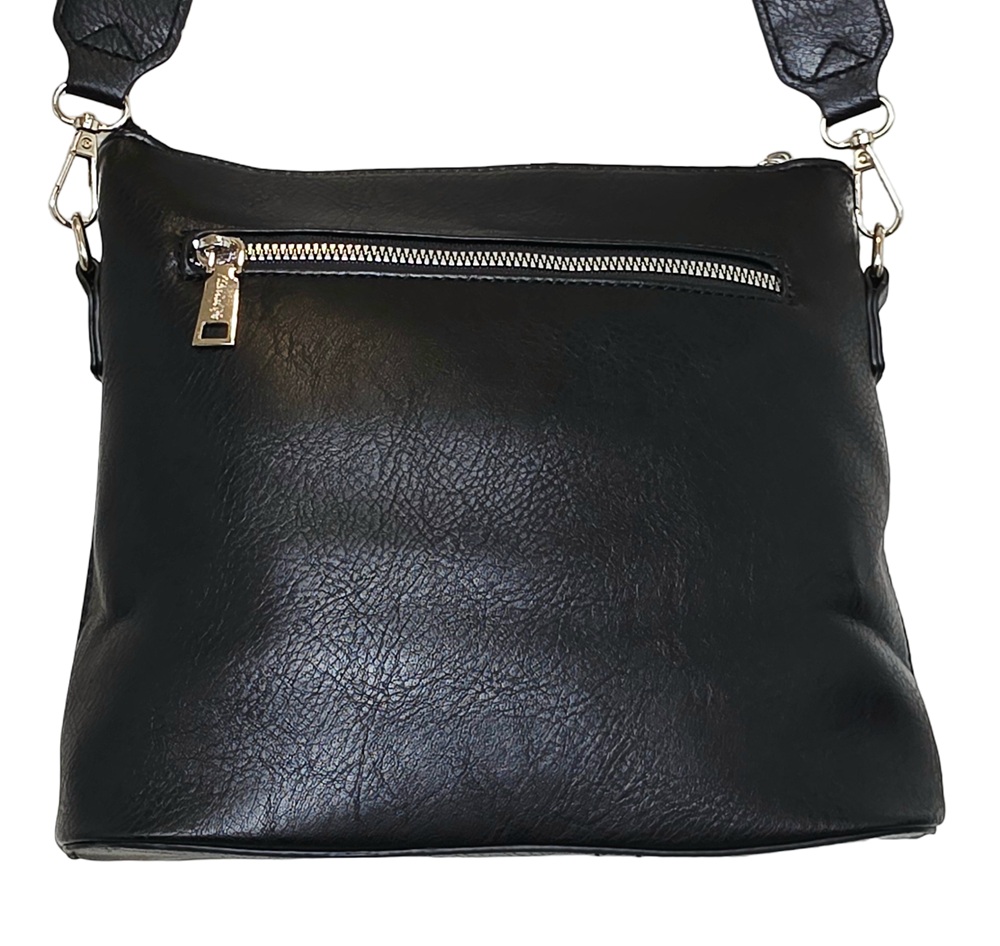 Onyx Tassel Crossbody Bag HCL001-B Black