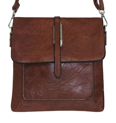 Chestnut Loop Crossbody Bag 2607-A Coffee