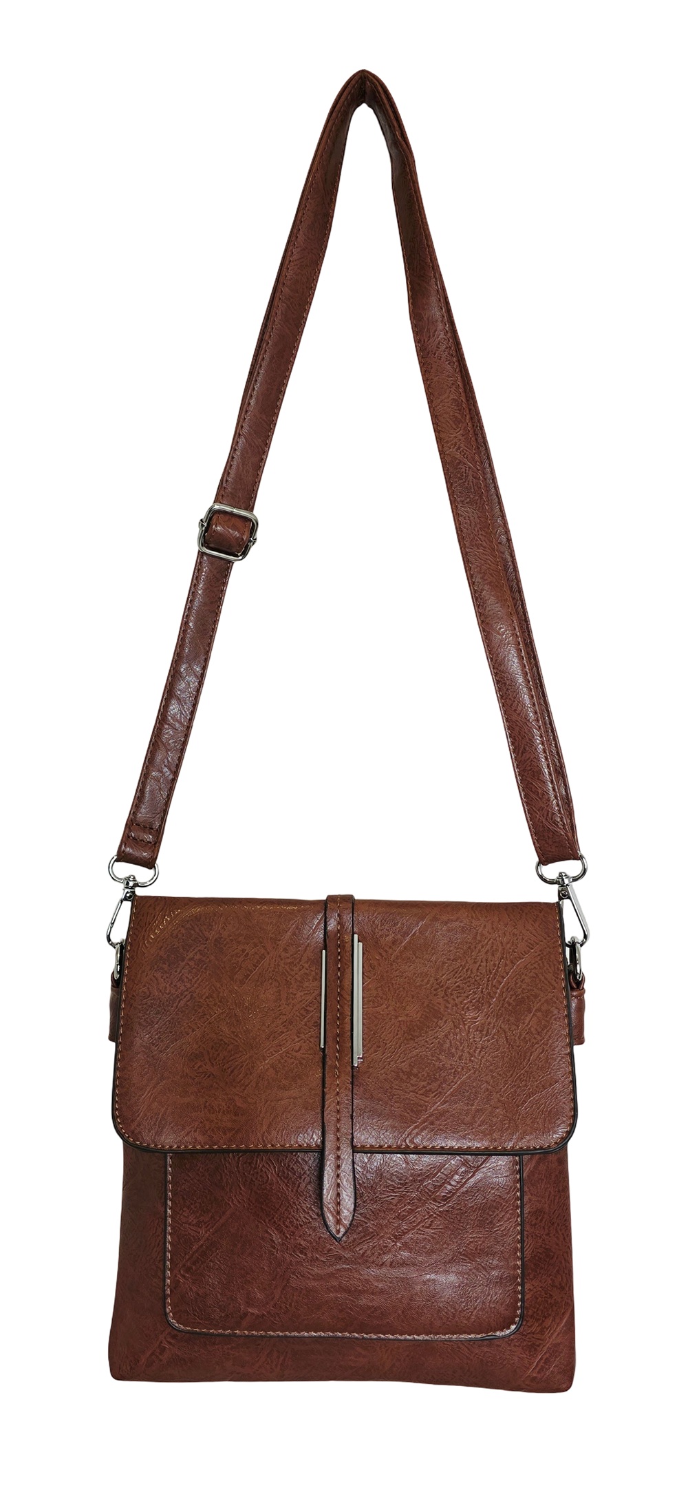 Chestnut Loop Crossbody Bag 2607-A Coffee