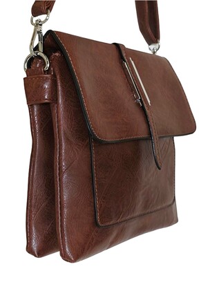 Chestnut Loop Crossbody Bag 2607-A Coffee