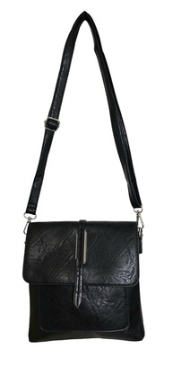 Obsidian Loop Crossbody Bag 2607-B Black