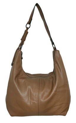 Caramel Loop Shoulder Tote 126401-C Caramel