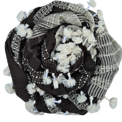 100% Pure Merino Wool Throw - Mocha