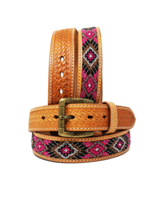 Genuine Leather Western Belt Rodeo1