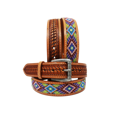 Genuine Leather Western Belt Rodeo2
