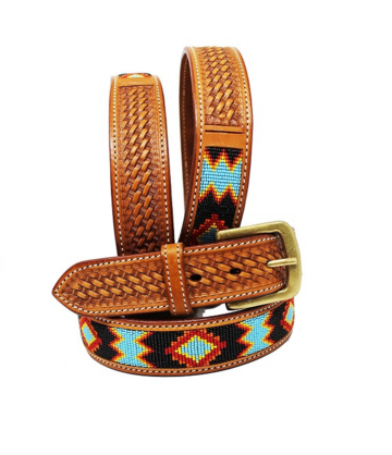Genuine Leather Western Belt Rodeo3