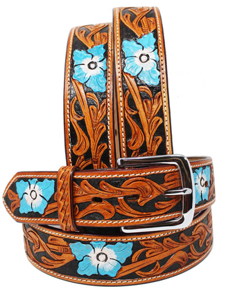 Genuine Leather Western Belt ProRoder4