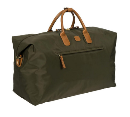 Textile Bag with Leather Details - Condor