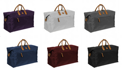 Textile Bag with Leather Details - Condor