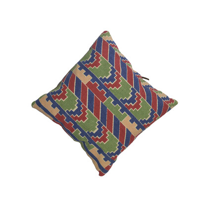 Upcycled Canvas and Rug Homedecor Frido Cushion Cover