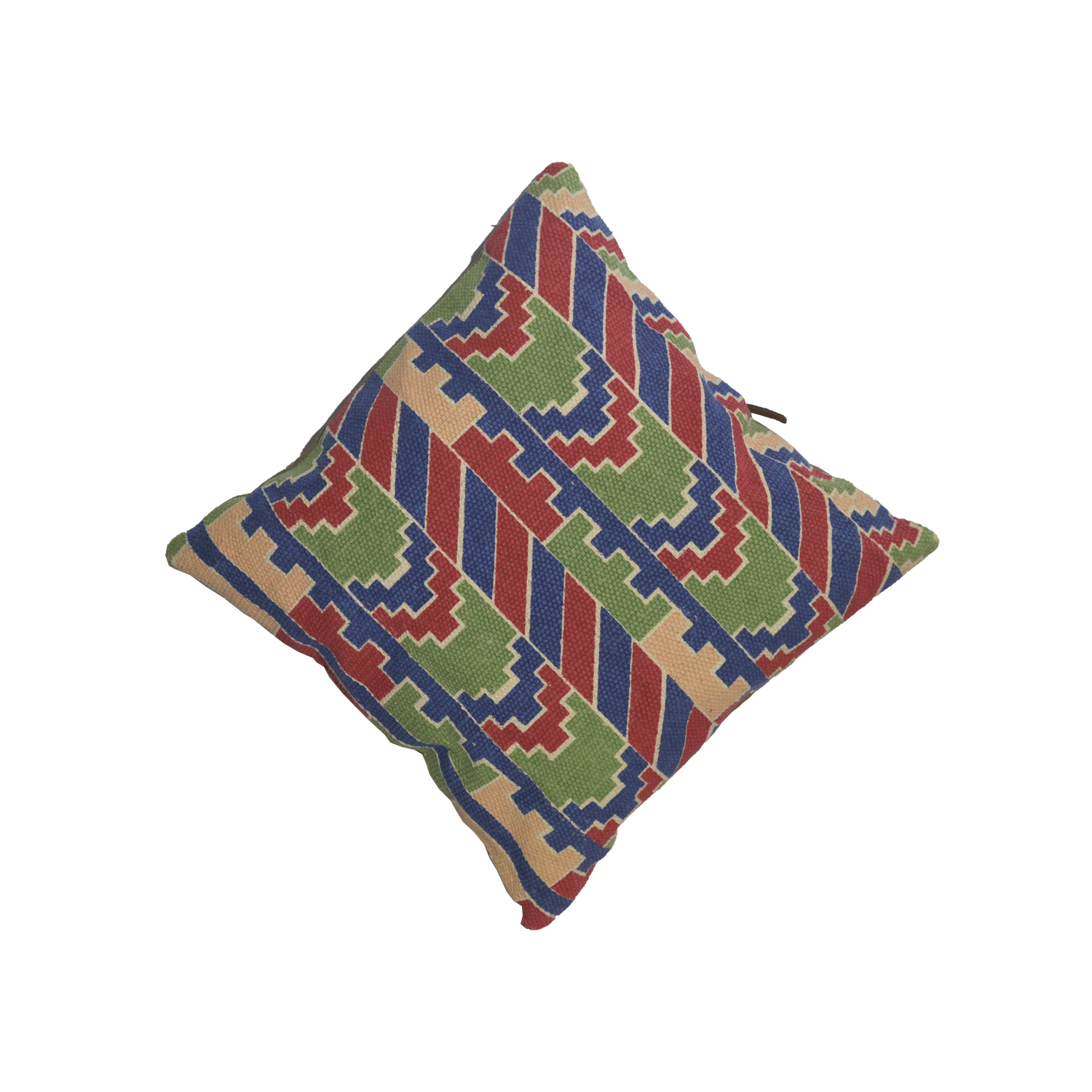 Upcycled Canvas and Rug Homedecor Frido Cushion Cover