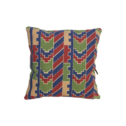 Upcycled Canvas and Rug Homedecor Frido Cushion Cover
