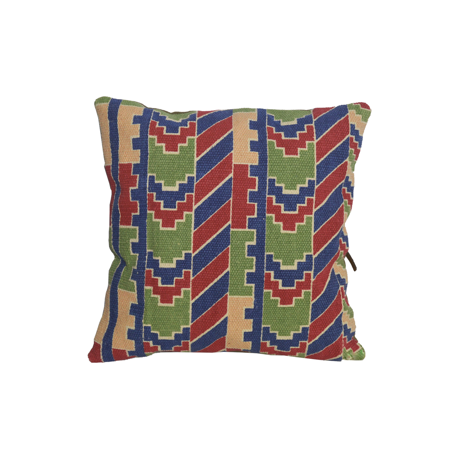Upcycled Canvas and Rug Homedecor Frido Cushion Cover