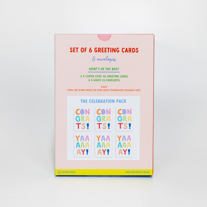 Congratulations Greeting Card Box Set - Congrats Card Set
