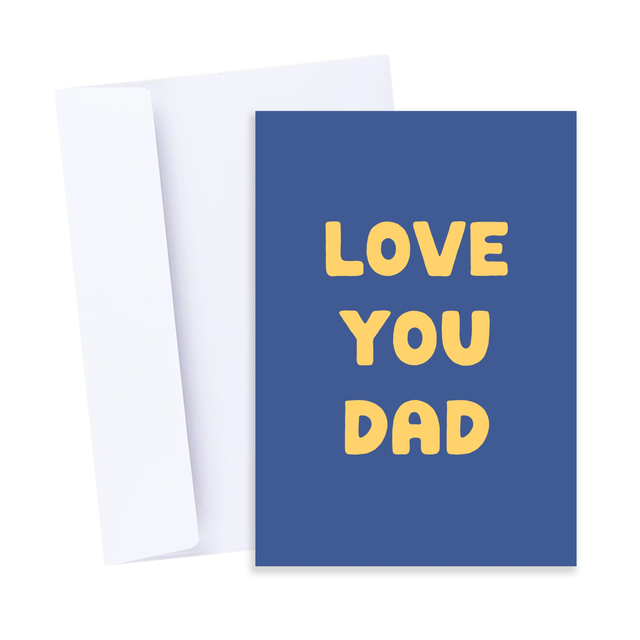 Love You Dad | Happy Father's Day Card, Dad Birthday Card