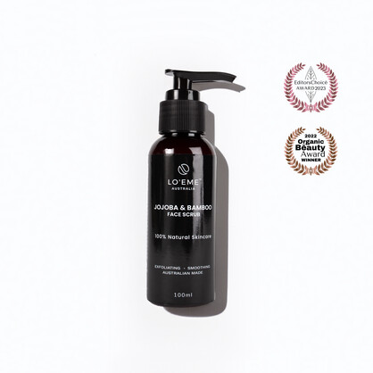 Jojoba & Bamboo Face Scrub