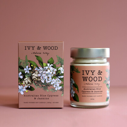 Australiana: Australian Blue Cypress & Jasmine Candle