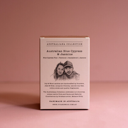 Australiana: Australian Blue Cypress & Jasmine Candle