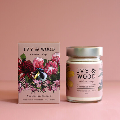 Australiana: Australian Florals Scented Candle